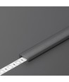 2m Abdeckung C CLICK - Schwarz