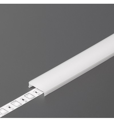 2m Abdeckung C3 CLICK - Milchweiß