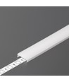 2m Abdeckung C3 CLICK - Milchweiß
