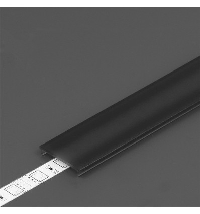 2m Abdeckung C6 CLICK - Schwarz