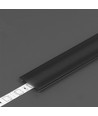 2m Abdeckung C6 CLICK - Schwarz
