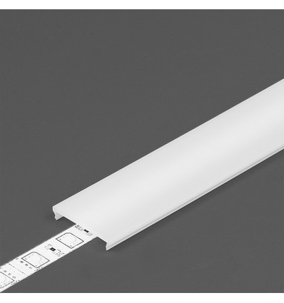 2m Abdeckung C6 CLICK - Milchweiß