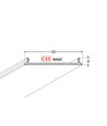 2m Abdeckung C10 CLICK - Basis