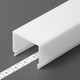 2m Abdeckung E9 CLICK - Milchweiß