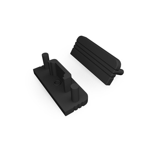 1 Stk. Endstück SURFACE10 GEN2 - Schwarz