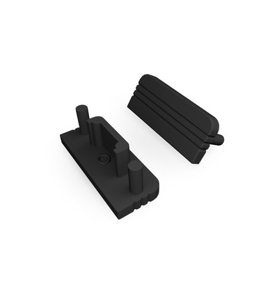 1 Stk. Endstück SURFACE10 GEN2 - Schwarz