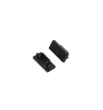 1 Stk. Endstück SURFACE10.V2 - Schwarz