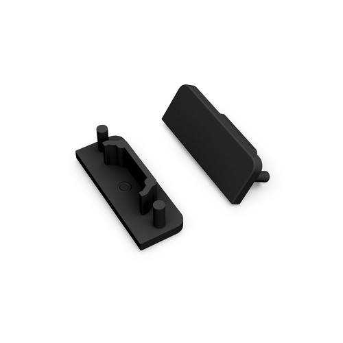 1 Stk. Endstück SURFACE14 GEN2 - Schwarz