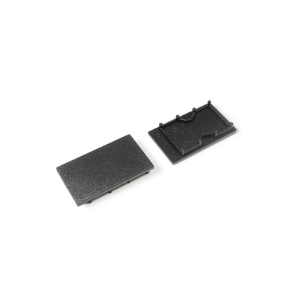 1 Stk. Endstück LINEA20-E7 - Schwarz