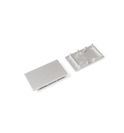 1 Stk. Endstück LINEA20-E7 - Silberfarben