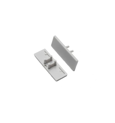 1 Stk. Endstück BACK10 - Grau