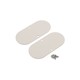1 Stk. Endstück NAMI23-D9 - Metall, beige lackiert