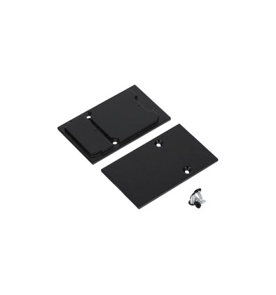 1 Stk. Endstück COMBO30-01A - Metall, schwarz