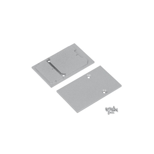 1 Stk. Endstück COMBO30-01A - Metall, silberfarben