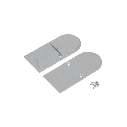1 Stk. Endstück COMBO30-01A-D9 - Metall, silberfarben