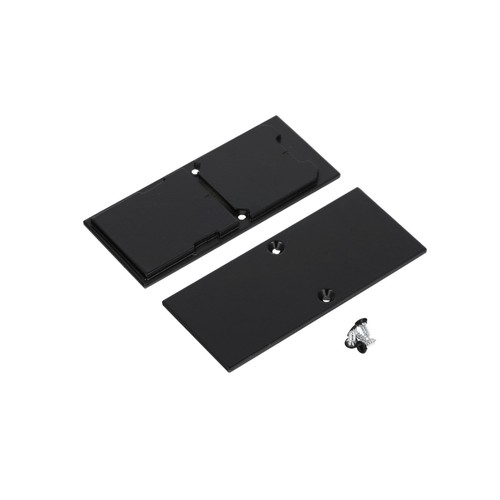 1 Stk. Endstück COMBO30-01A-E9 - Metall, schwarz