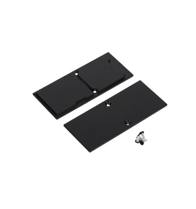 1 Stk. Endstück COMBO30-01A-E9 - Metall, schwarz
