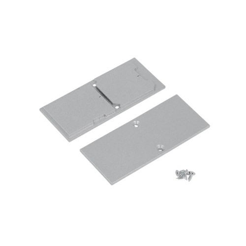 1 Stk. Endstück COMBO30-01A-E9 - Metall, silberfarben