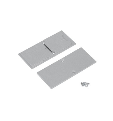 1 Stk. Endstück COMBO30-01A-E9 - Metall, silberfarben