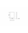 1 Stk. Magnetischer Halter M01 - 10x14x1,5mm