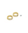 1 Stk. Halter PEN8 - Ring, Messing