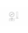 1 Stk. Halter PEN8 - Ring, Messing