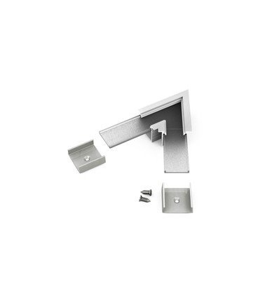 Profilsammler LINEA-IN20 60° - Eloxiert