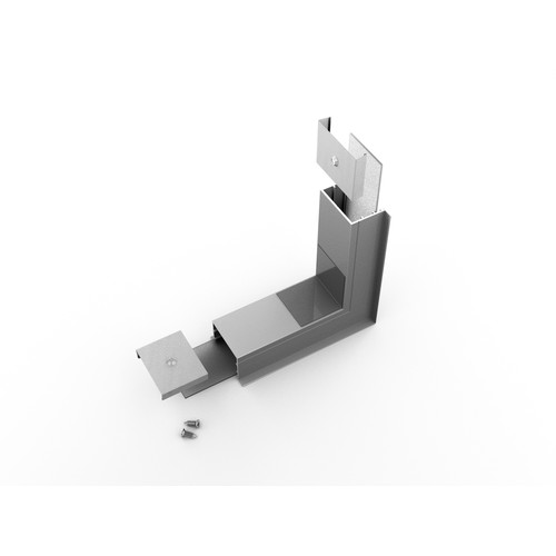 Profilsammler VARIO30-07 270DEG - oben / unten, eloxiert