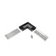 Profilsammler SURFACE14 90GR - Schwarz eloxiert