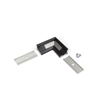 Profilsammler CORNER10 90° - Schwarz eloxiert