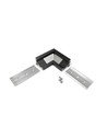Profilsammler CORNER14 90GR - Schwarz eloxiert