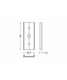 Profilverbinder T 180°