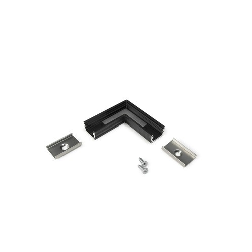 Profilverbinder UNI12 90° - Schwarz eloxiert