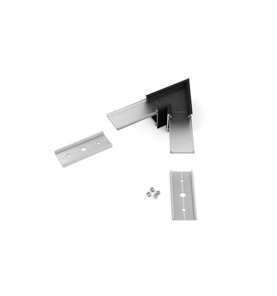 Profilsammler LINEA20 60° - Schwarz