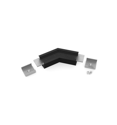 Profilsammler LINEA-IN20 135° - Schwarz eloxiert