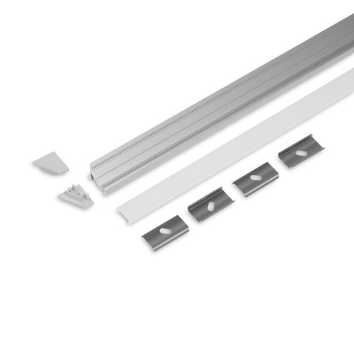 2m Set CORNER10.V2 + C CLICK - Eloxiert