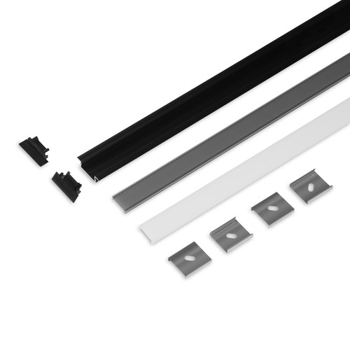 2m Set GROOVE14.V2 + C3 CLICK - Schwarz eloxiert