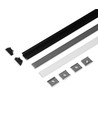 2m Set GROOVE14.V2 + C3 CLICK - Schwarz eloxiert