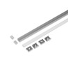2m Set SLIM8 + C2 CLICK - Eloxiert