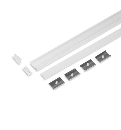 2m Set SURFACE10.V2 + C CLICK - Weiß