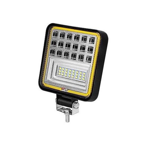 29W LED, 10-60V - Kaltweiß + Orange, Arbeitsscheinwerfer, Auto, LKW, Traktor, Anhänger, Einsatzfahrzeuge, 30 Grad