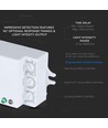 Mikrowellen-Bewegungsmelder für LED - Max 300W, 180°/360°, IP20 Innenbereich