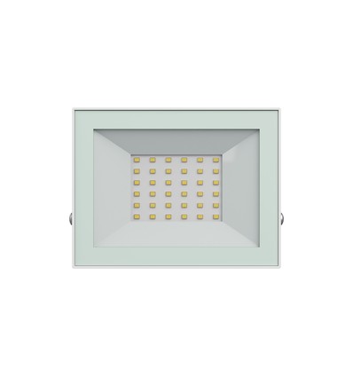 30W Flutlichtstrahler - IP65, weiß, Arbeitsleuchte