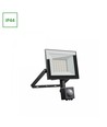 30W Flutlicht mit Sensor - IP44, Schwarz, Arbeitsleuchte, PIR-Sensor