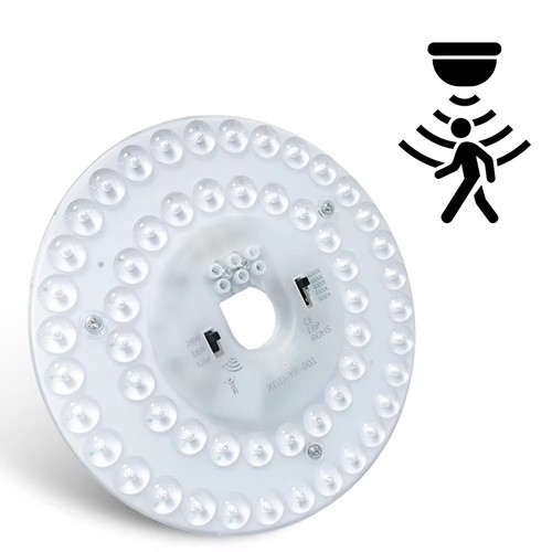 Ø17 cm / 24/18/12W Sensor LED-Einsatz - Wählbare CCT, ersetzt G24, Ringlampen und Kompaktleuchtstofflampen, flicker free