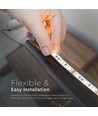 5m 11W/m rot/grün/blau/gelb LED-Streifen - 60 LED pro Meter, Farbwahl