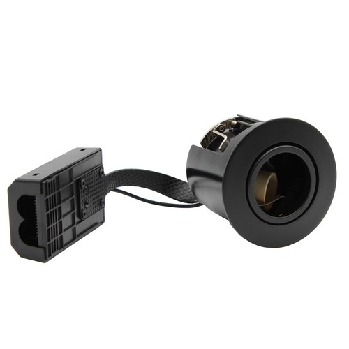 LEDlife Einbaustrahler Inno88 - GU10, Schwarz, IP44, für Isolierung zugelassen