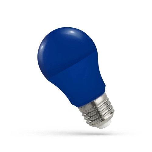 E27 4,9W Blaue LED-Lampe - A50, mattiert