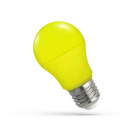 E27 4,9W Gelbe LED-Lampe - A50, mattiert