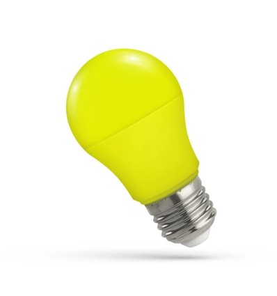 E27 4,9W Gelbe LED-Lampe - A50, mattiert